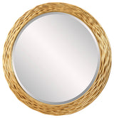Uttermost Celeste Gold Round Mirror