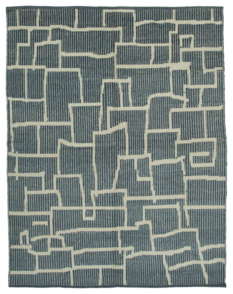 Rug N Carpet - Handmade Unique 7' 5'' x 9' 11'' Moroccan Area Rug