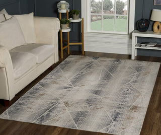 Noori Rug Low-Pile Lyman Grey/Brown Rug