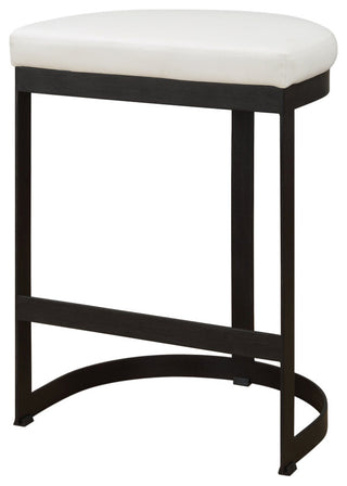 Uttermost Ivanna White Counter Stool
