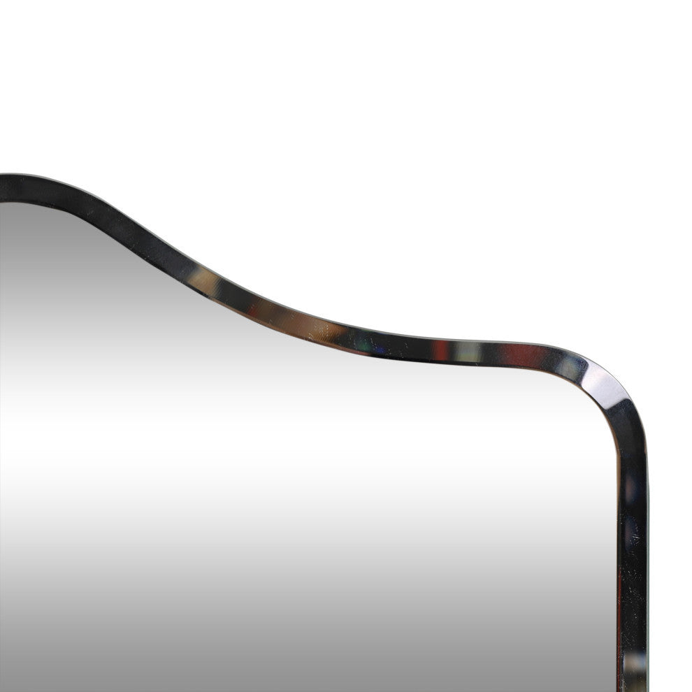 Jeffery Modern Glam Foldable 3-Panel Vanity Mirror