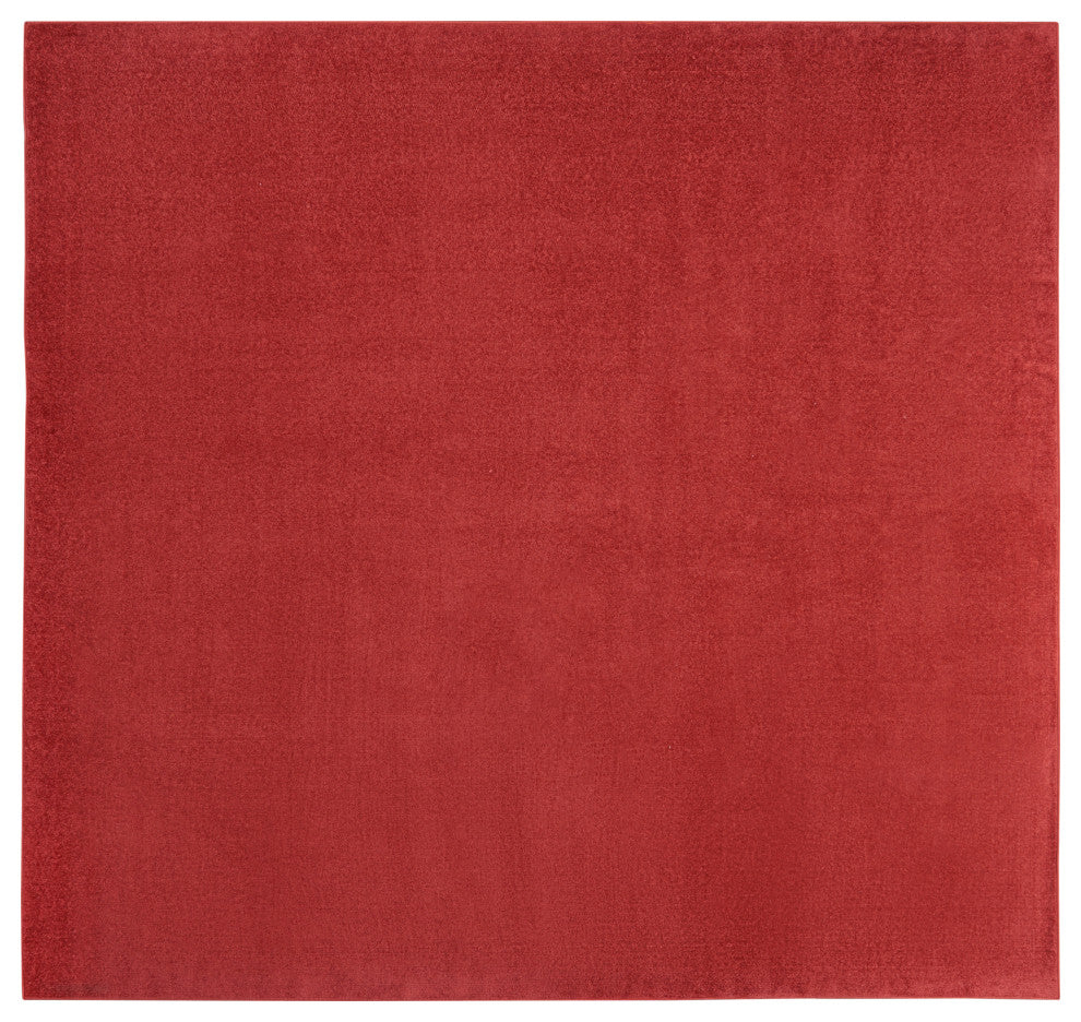 Nourison Essentials 9' x Square Brick Red Outdoor Area Rug