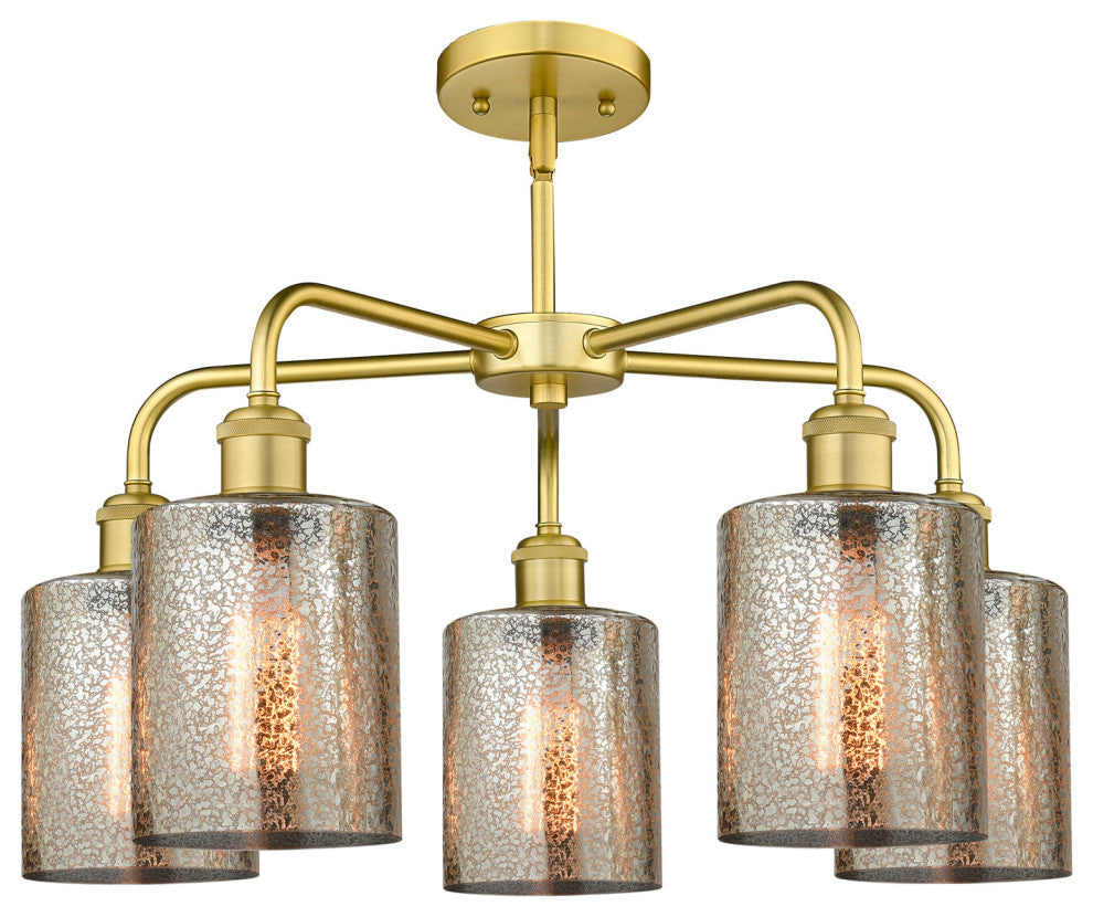 Innovations Lighting 516-5CR-15-23 Cobbleskill Chandelier - Polished Chrome /