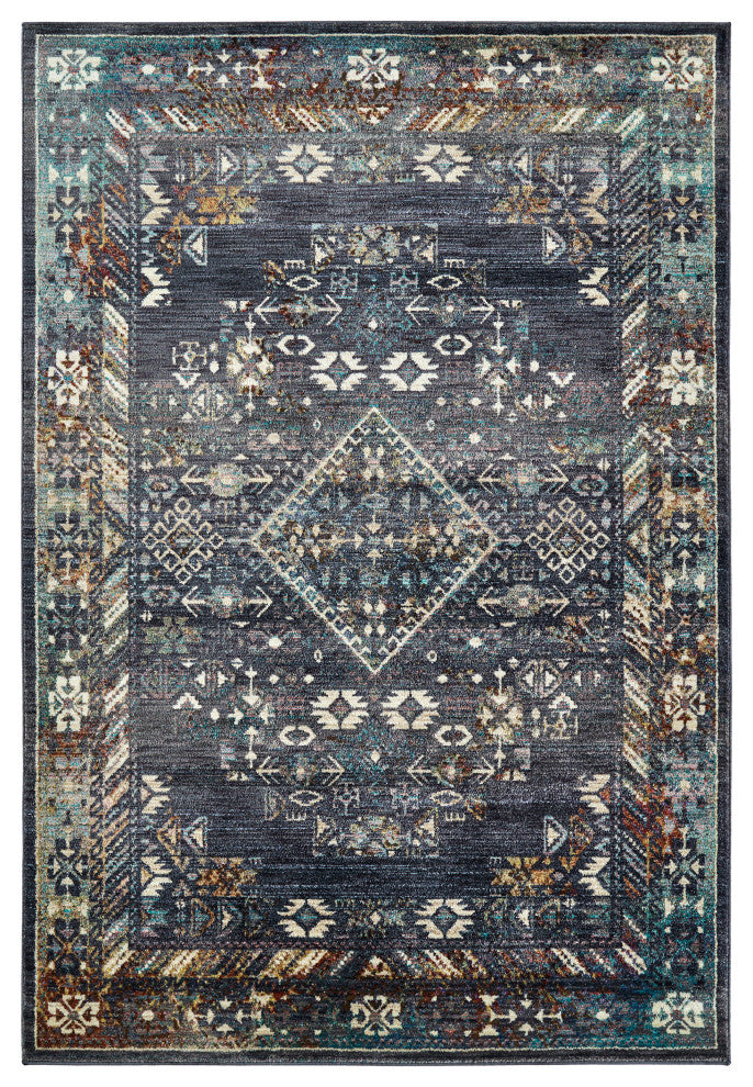 Wynnlow Navy 7'10" x 10'10" Rectangle Area Rug
