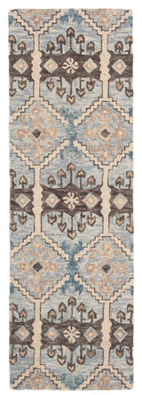 Safavieh Aspen Collection APN512 Rug, Light Blue/Cream, 2'3"x7'