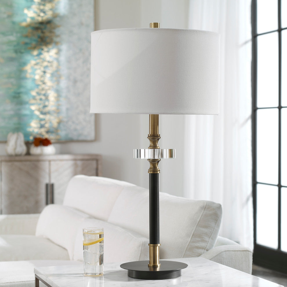 Uttermost Maud Table Lamp Aged Black