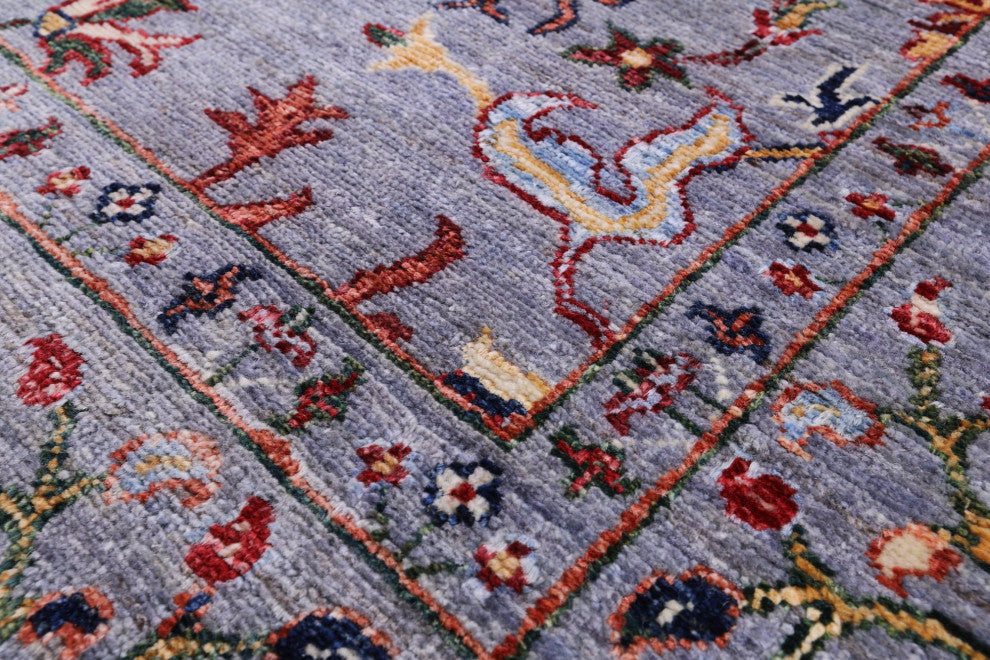 Persian Tabriz Handmade Wool Rug 5' 8" X 7' 10" - Q12758