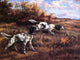 Edmond H Osthaus On the Scent - 21" x 28" Premium Canvas Print
