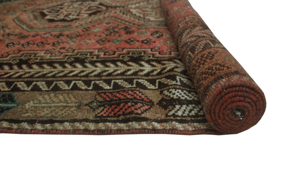 Fine Vintage Distressed Markus Rust Rug