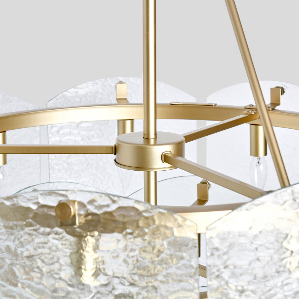 Theresa 16-Light Glass Chandelier