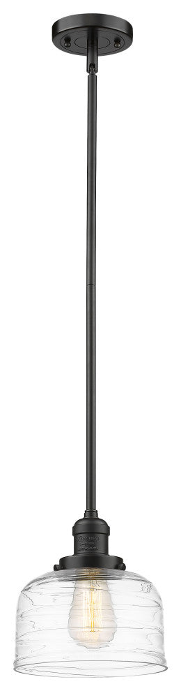 INNOVATIONS 201S-OB-G713-LED 1-Light Mini Pendant Oil Rubbed Bronze
