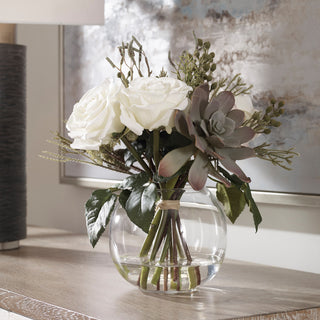 Belmonte Floral Bouquet & Vase