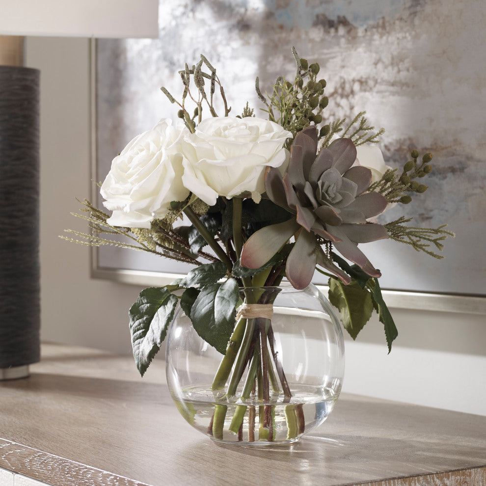 Belmonte Floral Bouquet & Vase