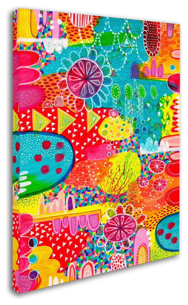 Hello Angel ''Sunshine and Lollipops'' Canvas Art, 24x18