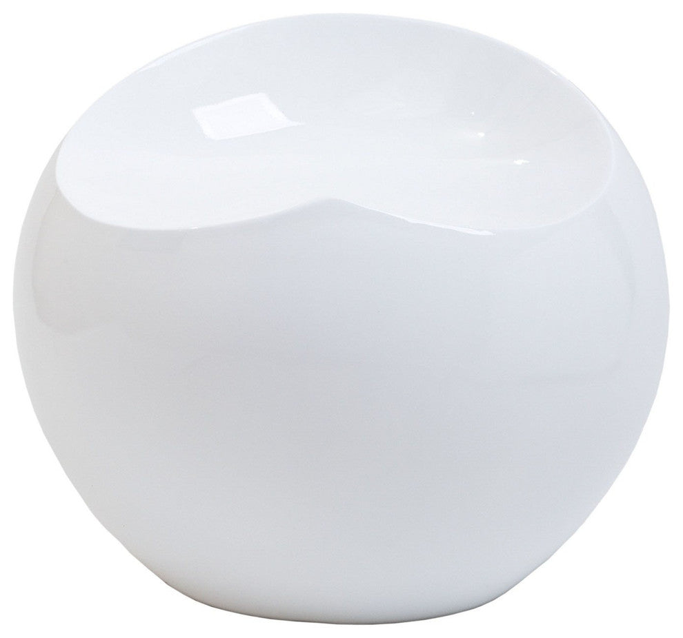 Plop Stool in White