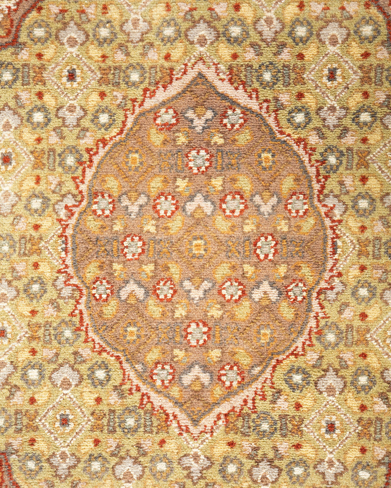 Mogul, One-of-a-Kind Hand-Knotted Area Rug Red, 7'10"x10'5"