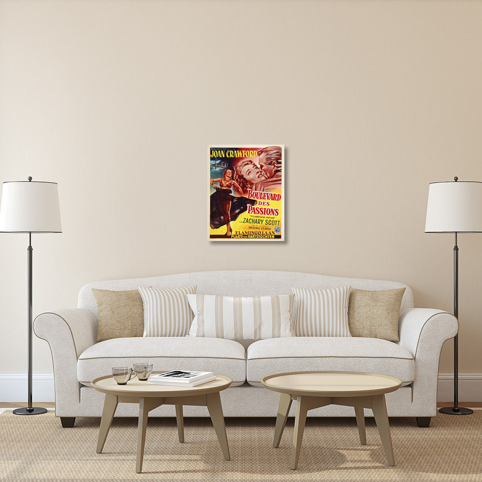 "Belgian - Flamingo Road" Canvas Giclee by Hollywood Photo Archive, 24"x30"