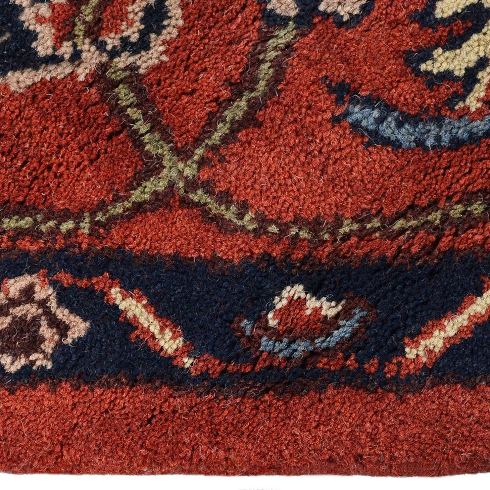 HAND TUFTED WOOL ECO-FRIENDLY AREA RUGS ECO-FRIENDLY AREA RUGS -  Red, Oriental