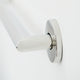 Coronado Designer Oval Bathroom Shower Grab Bar, Mitered Corners, Polished, 12"