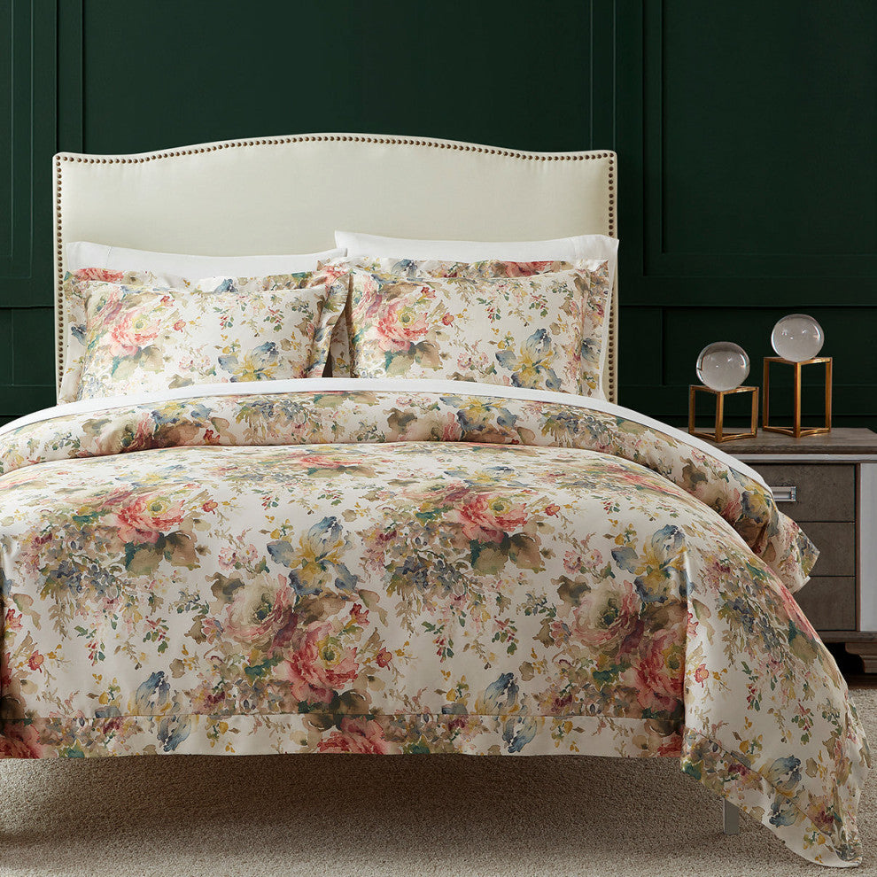 Jardin Lyocell Duvet Cover Set, 3 Piece, King