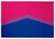 Bisexual Chevron Chenille Rug, Bisexual Chevron, 5'x7'