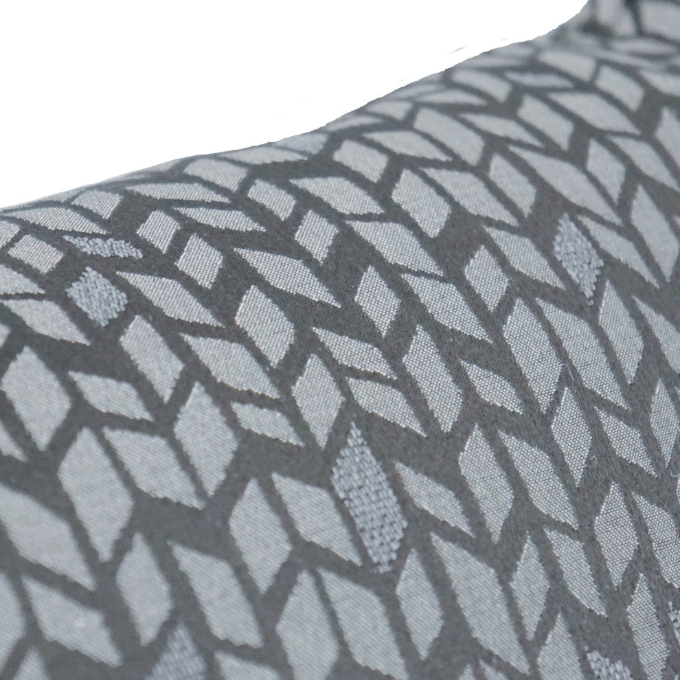 17" Jacquard Throw Pillows With Inserts, Set of 2, Banyan Timber