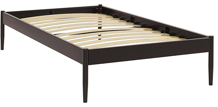 Elsie Twin Bed Frame, Brown