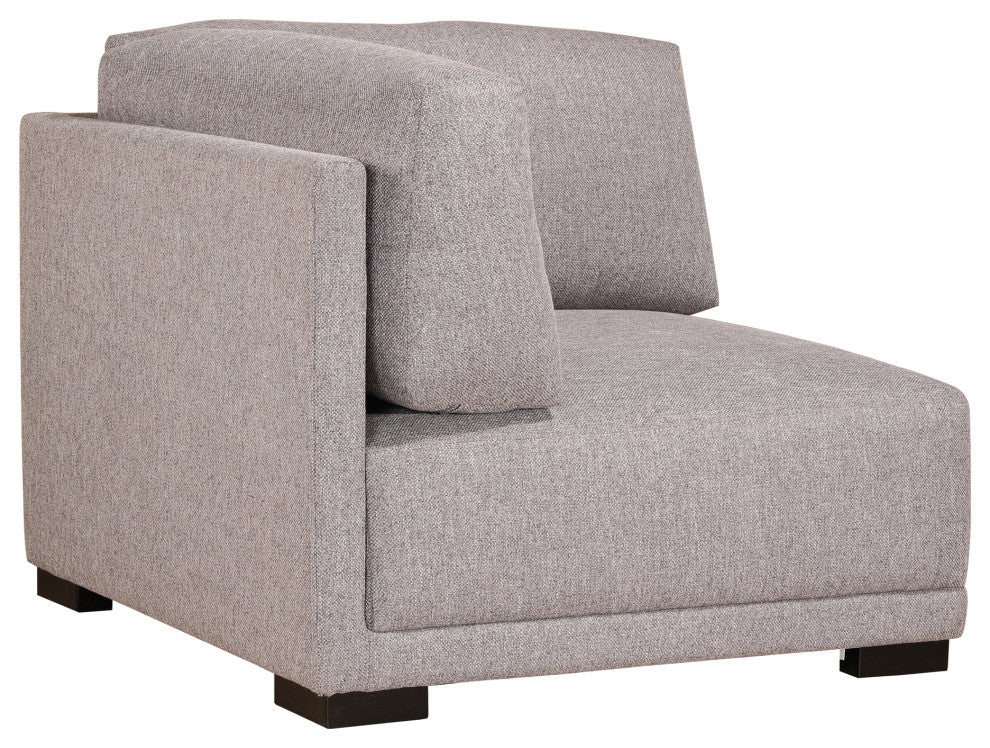 First of A Kind Romeo Corner Chair Gray
