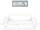 Sandy Little Christmas 12x36 Black Framed Canvas