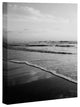 Deny Designs Bree Madden Ombre Black Art Canvas