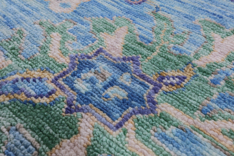 10' 0" X 14' 0" Turkish Oushak Handmade Wool Rug - Q13266