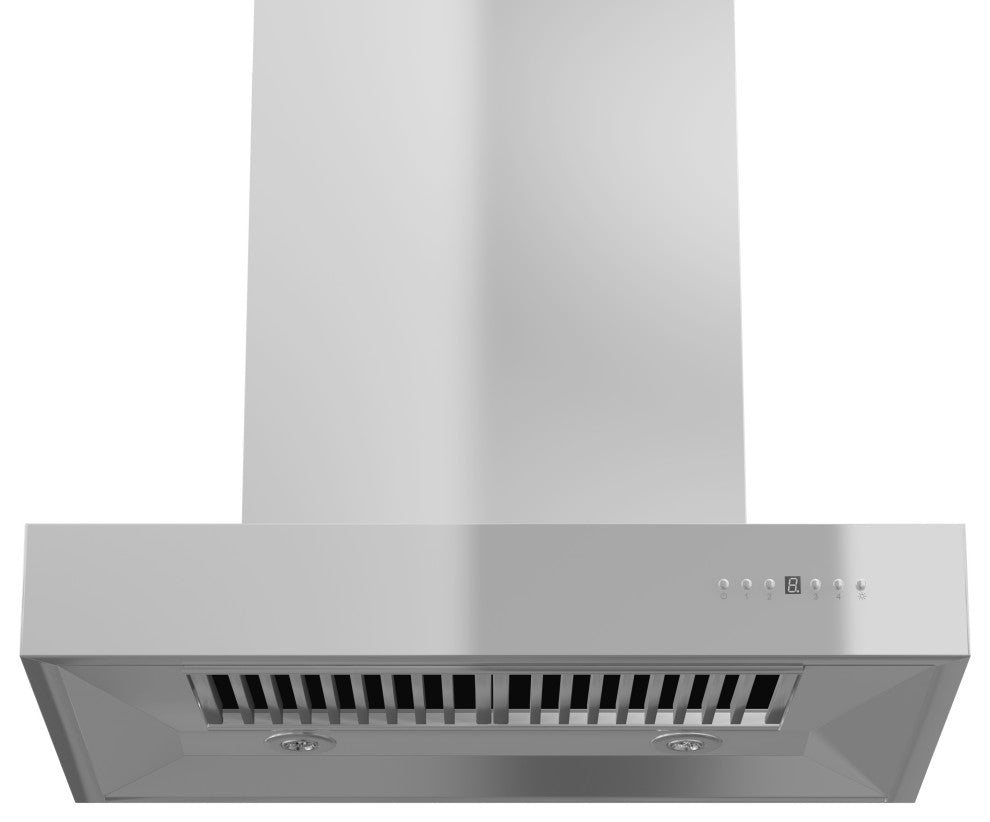 ZLINE 36 in. Outdoor Island Mount Range Hood, Stainless Steel, KECOMi-304-36