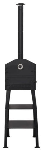 vidaXL Pizza Oven Pizza Maker Stove with 2 Fireclay Stones Charcoal Fired