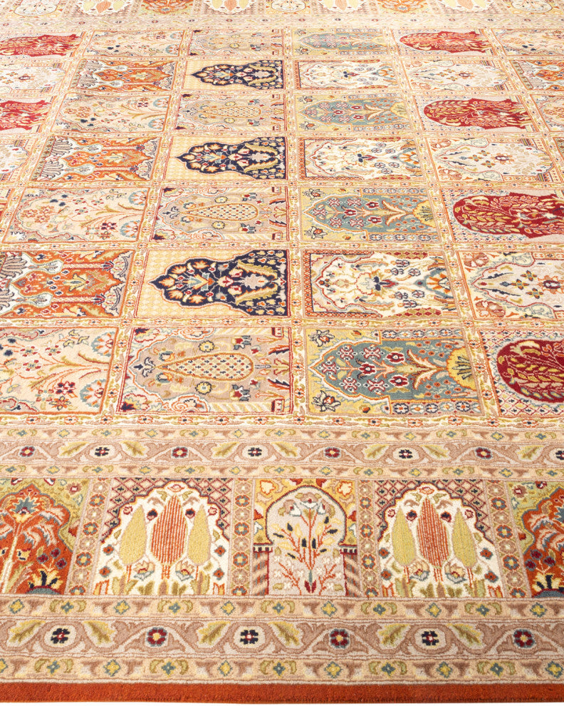 Mogul, One-of-a-Kind Hand-Knotted Area Rug Brown, 9'0"x12'5"