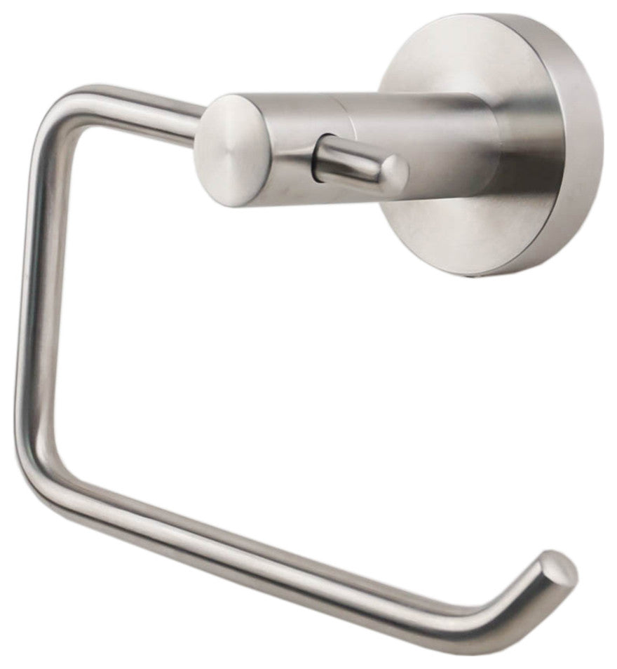 Bagno Nera Stainless Steel Toilet Paper Holder Satin Nickel