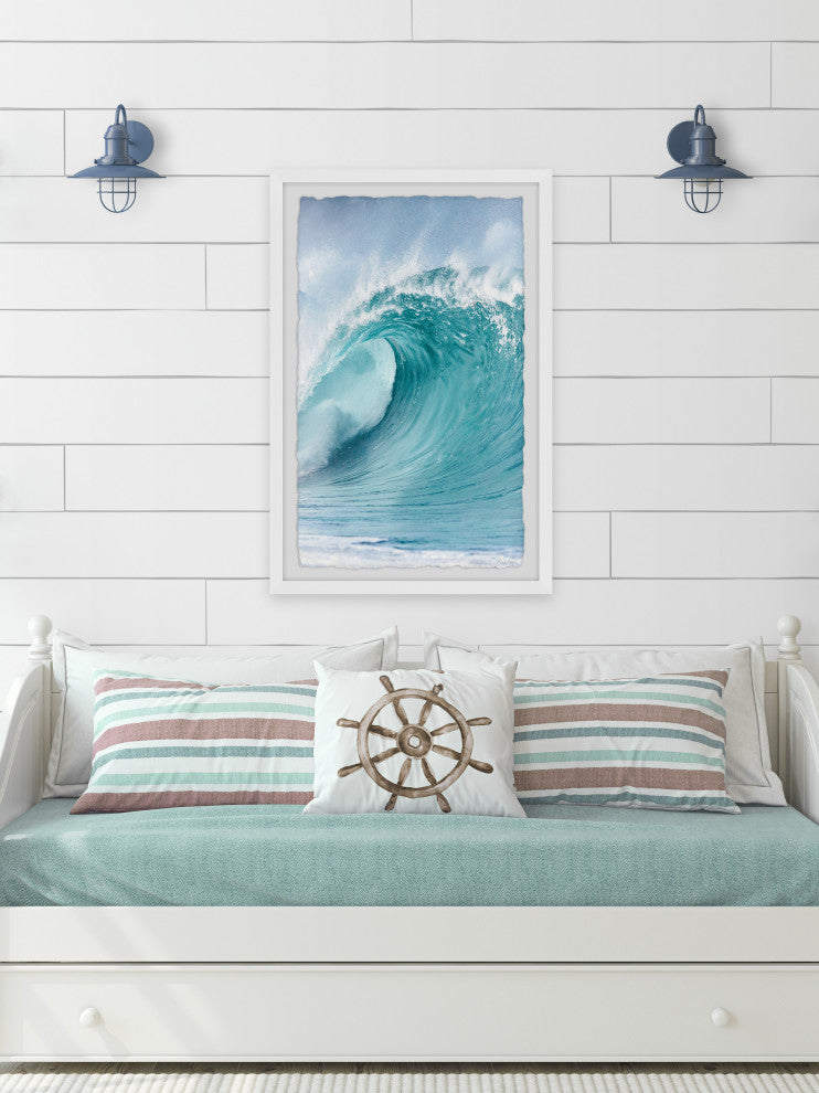 "Flow With It" Framed Painting Print, 30x45