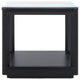 Safavieh Couture Benecarlo Glass Top Accent Table