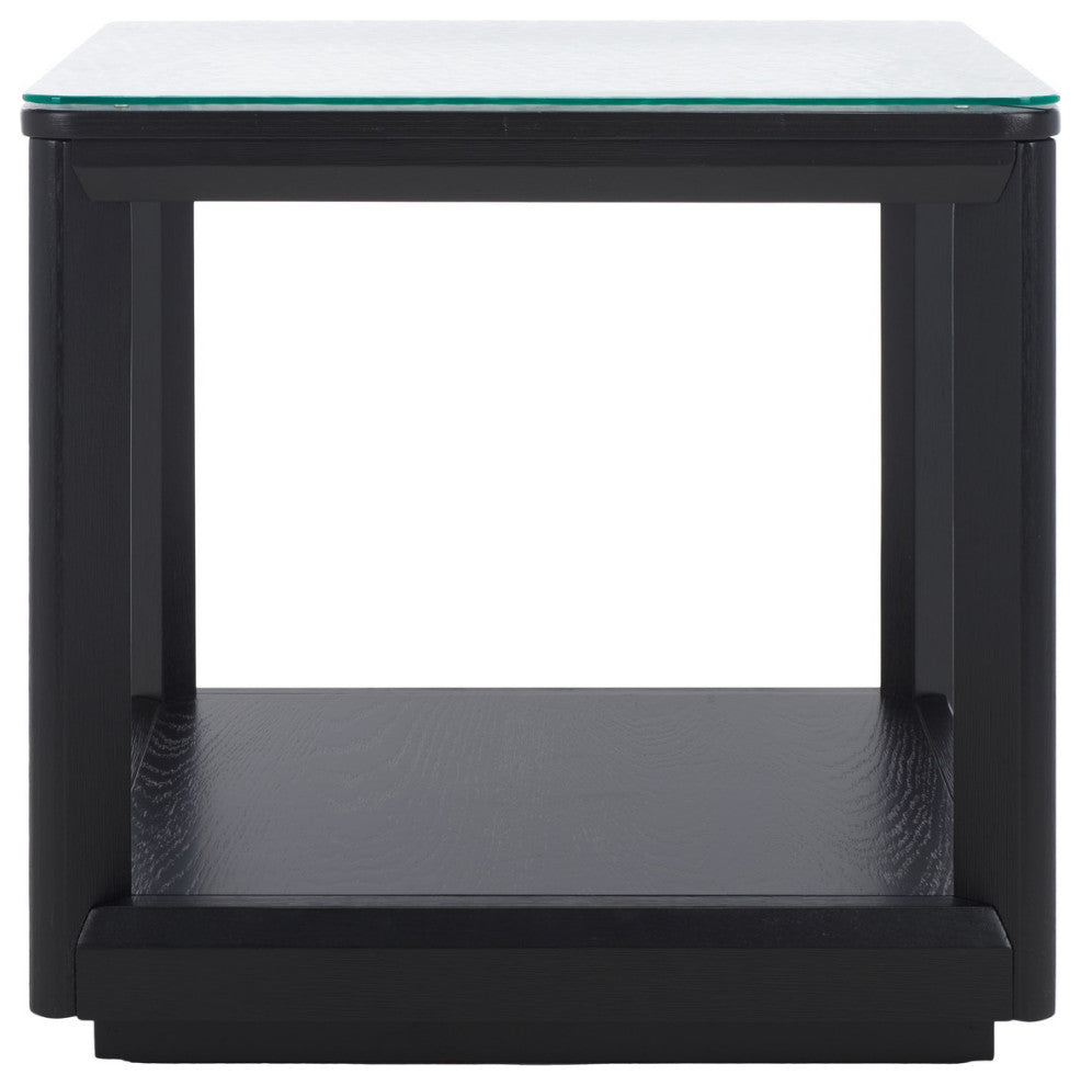 Safavieh Couture Benecarlo Glass Top Accent Table