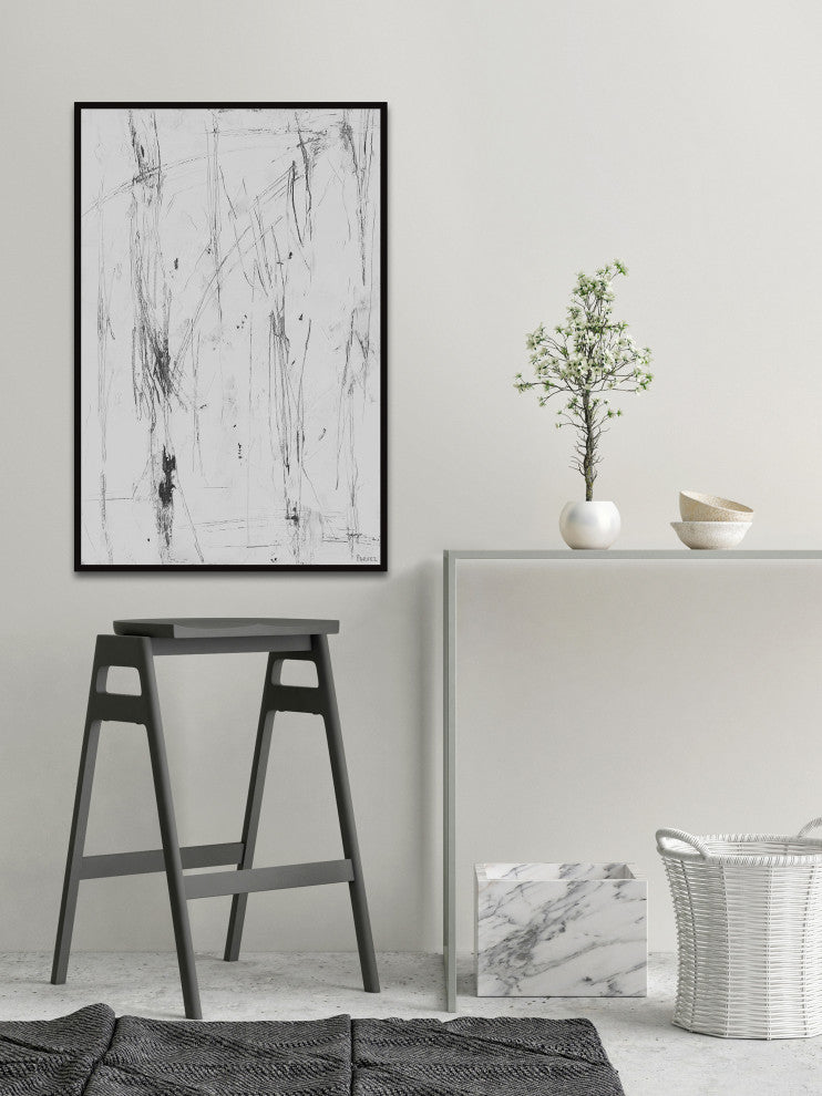 "Fountain of Wisdom" Floater Framed Painting Print on Canvas, 40x60