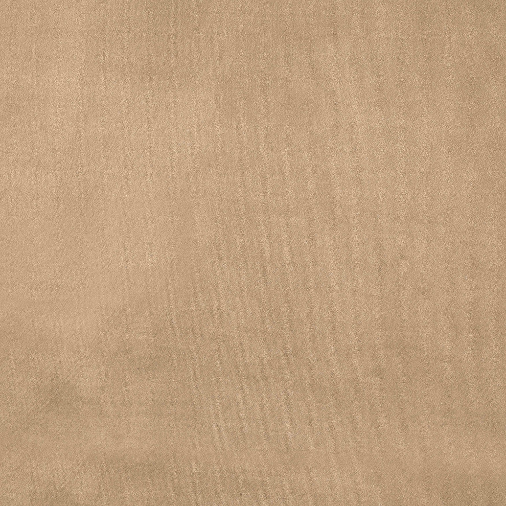 Madrid Upholstered Bed, Beige, Twin, Velvet