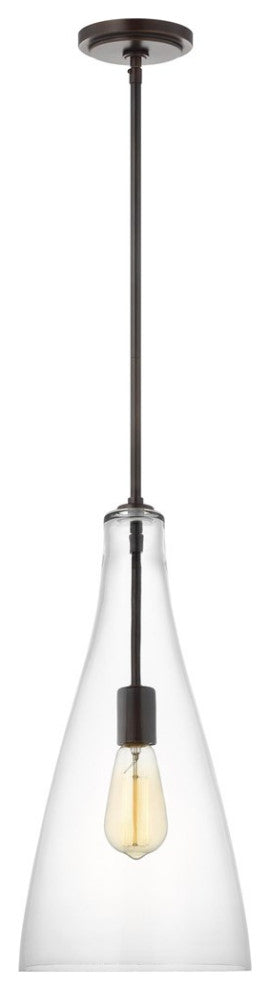Sea Gull Arilda 1-Light Pendant Bronze