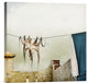 "Tote Hose" Stretched Canvas Giclee by Ambra, 18"x18"