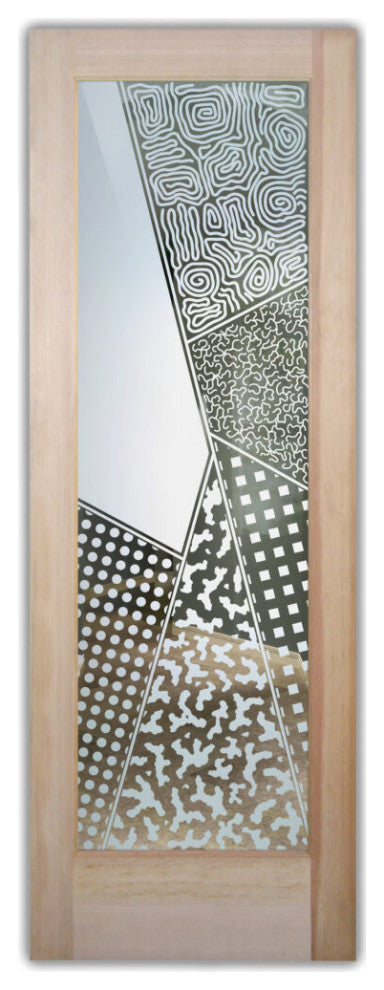 Interior Prehung Door or Interior Slab Door - Matrix Angles - Douglas Fir...