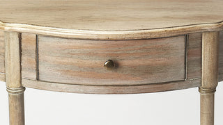 Skilling Driftwood Demilune Console Table, 3623247