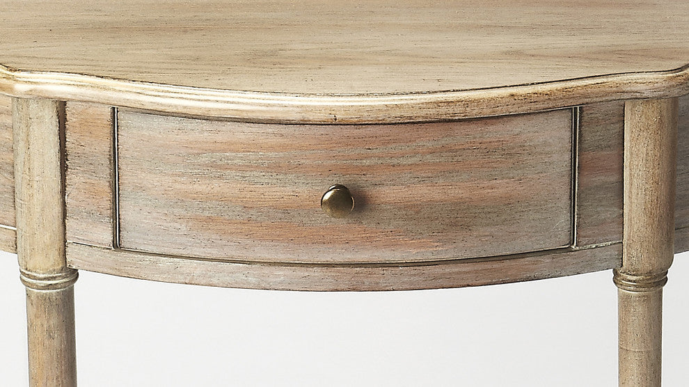 Skilling Driftwood Demilune Console Table, 3623247