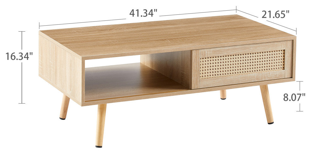 Gewnee Rattan Coffee table