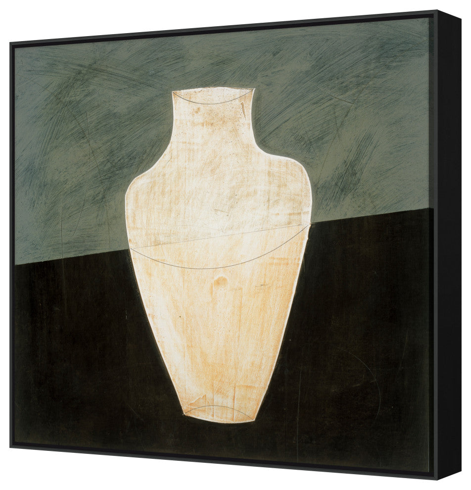 Vase I Fine Art Print, Black, 30"x30"