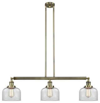 Innovations Lighting 213-Ab-S-G72-Led 3 Light Dimmable Led Island Light