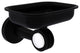Pacific Beach Wall-Mount Soap Dish Holder with Dotted Accents, Matte Black