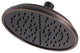 Hanover Single Function Raincan Showerhead, Tuscan Bronze